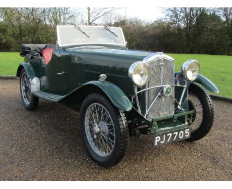 1932 Wolseley Hornet Special Jarvis Body""Make: WolseleyModel: Hornet SpecialYear: 1932Mileage: 280VIN: 535/65Configuration: 