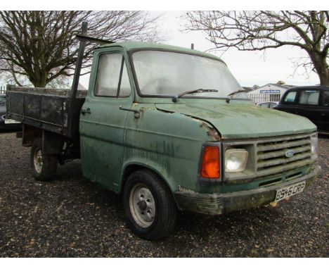 1984 Ford Transit Pick-Up MK IIMake: FordModel: TransitYear: 1984Mileage: 0VIN: SFACXXBDVCED58653Configuration: Right Hand Dr