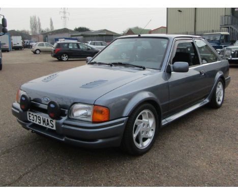 1988 Ford Escort RS Turbo LHDMake: Ford Model: Escort RS Turbo Year: 1988Mileage: 0VIN: WF0BXXGCABJD33335Configuration: Left 