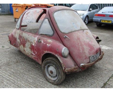 1957 Heinkel Trojan 174ccMake: HeinkelModel: TrojanYear: 1957Mileage: 0VIN: 350347Configuration: Left Hand DriveRegistration: