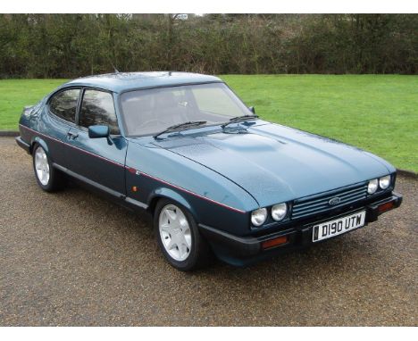 1987 Ford Capri 280 Brooklands" MKIII"Make: FordModel: CapriYear: 1987Mileage: 105600VIN: WF0CXXGAECGG11875Configuration: Rig