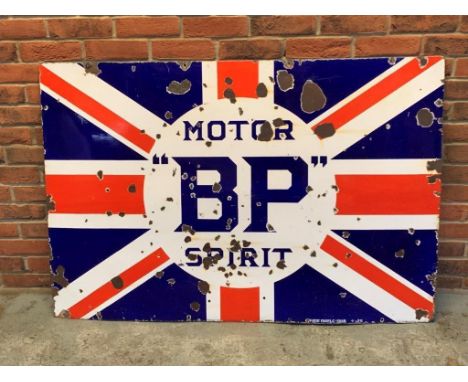 Large Vintage BP Motor Spirit Enamel SignMake: Contact AuctioneerModel: Contact AuctioneerYear: 0Mileage: 0VIN: Contact Aucti