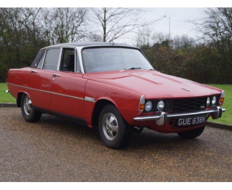 1972 Rover P6 3500SMake: RoverModel: P6Year: 1972Mileage: 64891VIN: 48102517KConfiguration: Right Hand DriveRegistration: GUE