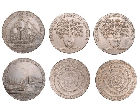 GLOUCESTERSHIRE, Gloucester, Gloucester & Berkeley Canal Co, Halfpenny, 1797, 10.28g/6h (DH 63), Newent, John Morse, Halfpenc