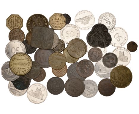 17th Century Tokens, SOMERSET, Bath, Walter Chapman, Farthing, 1.23g/6h (N 3960; BW. 15), John Pearce, Farthings, 1652 (2), 1