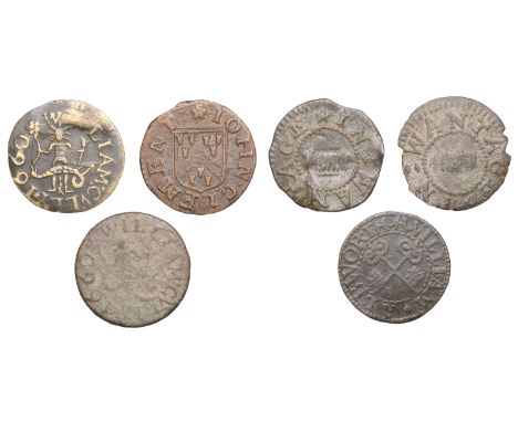 Wantage, William Albworth, Farthing, 0.99g/6h (N 222; BW. 144); John Bealle, Farthings (2), 0.49g/9h (N 223; BW. 145), 0.52g/