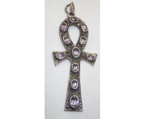 Fancy ANKH pendant L: 6.5 cm. P&amp;P group 1 (£16 for the first item and £1.50 for subsequent items) 