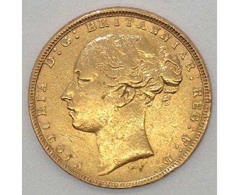 Victoria 1880 full sovereign (please see pictures for condition). P&amp;P group 1 (£16 for the first item and £1.50 for subse