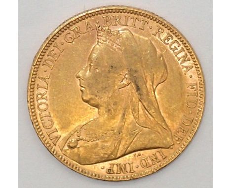 Queen Victoria 1898 full sovereign (please see pictures for condition). P&amp;P group 1 (£16 for the first item and £1.50 for