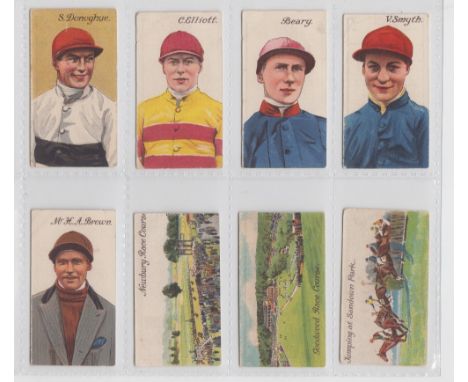 Cigarette & trade cards, a collection of horseracing & country pursuits cards in modern album, sets, part sets & odds inc. An