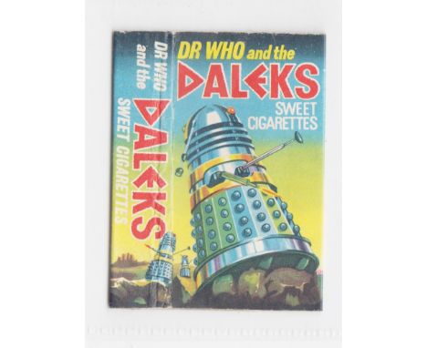 Sweet Cigarette packet, Cadet Sweets, Dr Who & the Daleks, 1964 (gd) (1)
