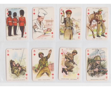 Trade cards, Dandy Gum, an album containing a collection of cards, various series including Our Modern Army (p/c inset), Bird