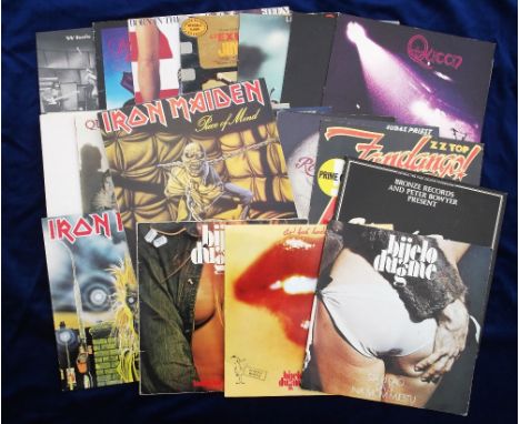 Vinyl Records, Rock/Metal, approx 40 albums, inc. Jimi Hendrix, Iron Maiden, AC/DC, Pink Floyd, Queen, ZZ Top, Deep Purple, B