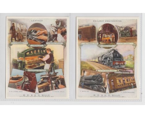 Cigarette cards, 5 sets, Will's, Billiards (50 cards) (gd/vg), Industries of Britain, 'P' size, (12 cards) (gd/vg), C.W.S, We