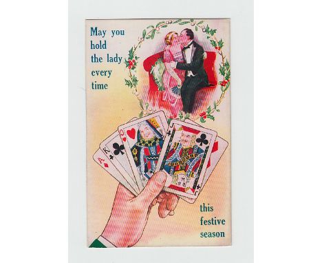 Postcards, a selection of approx 60 sport related cards including playing cards, Foxhounds at Lyndhurst, Horseracing, Skating