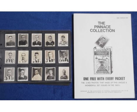 Cigarette cards, Phillip's, 52 Pinnace football cards, 'K' size, inc. 10 Rugby issues & 22 high numbers, sold with 'The Pinna