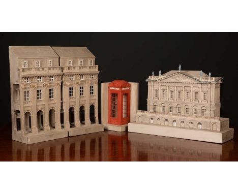 A plaster architectural model by Timothy Richard of Bath, depicting Spencer House, London, one of a limited edition of 300, 3