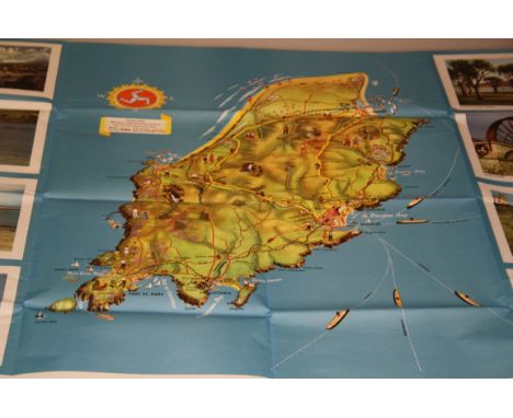 A circa 1970s British Railways London Midland Region promotional tourism poster 'Isle of Man', printed at Baynard Press, 100 