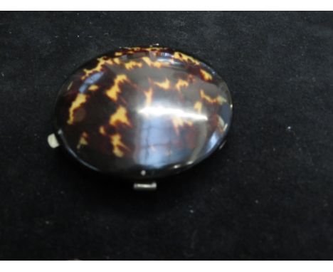 Tortoise shell compact 