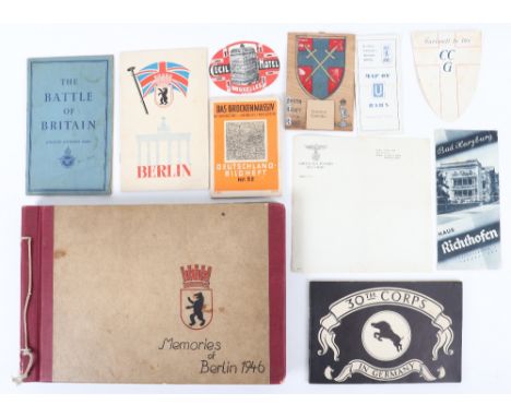 "Memories of Berlin 1946" Excellent Photograph Album with Many Original Photographs Taken in the Early Period of Post War Occ