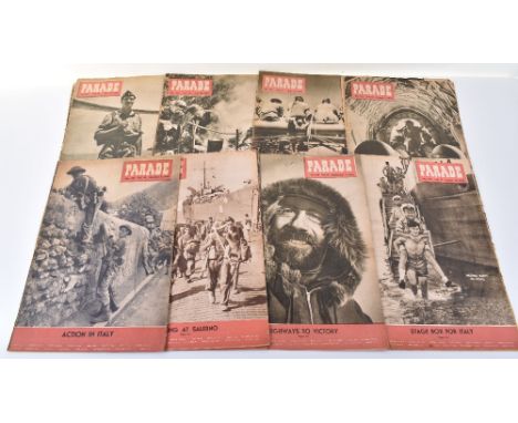 Substantial Collection of Wartime and German Veterans Publications, large volume 1939/1940 of the French Hebdo weekly magazin