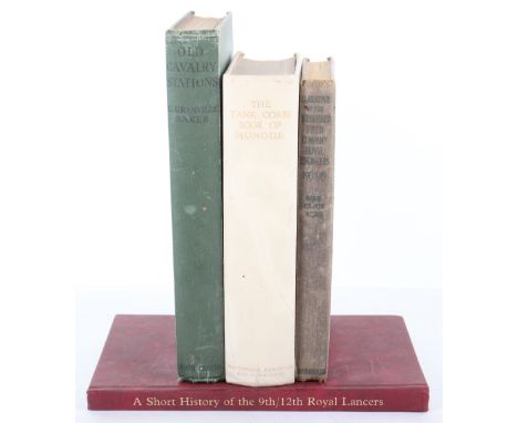The Tank Corps Book of Honour by Major R F G Maurice, published in 1919 by Spottiswoode, Ballantyne &amp; Co Ltd; A Short His