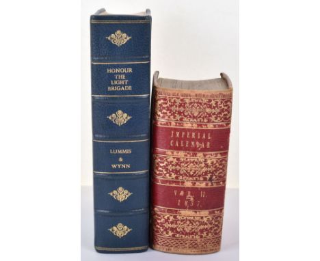 Imperial Calendar 1857, compilation in a handsome full leather tooled binding, includes East-India Register (covering Bengal,