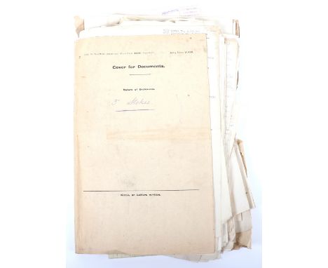 Important and Unusual Original Training Material Relating to the 3" Stokes Mortar issued at GHQ Light Mortar School, includes
