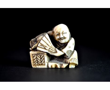 A 19th century Japanese ivory netsuke.