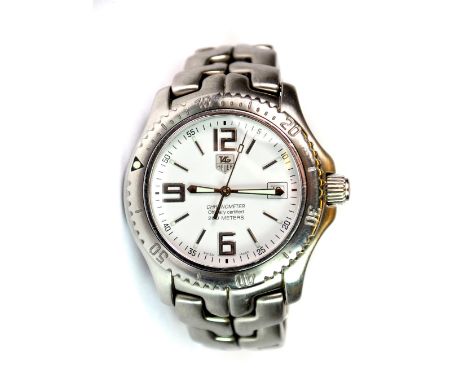 A gents stainless steel Tag Heuer chronometer wristwatch. Est. £400 - 600
