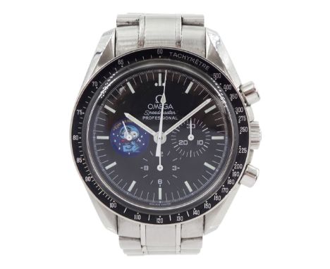 Omega Speedmaster Professional “Eyes on the Stars” Silver Snoopy Award stainless steel limited edition manual wind wristwatch