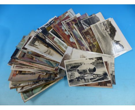 A selection of vintage postcards