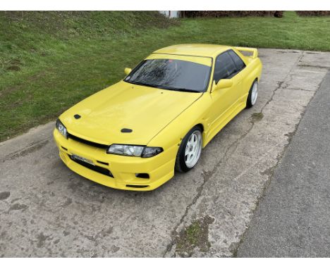 1992 Nissan Skyline R32 GTSTReg. no. K995 SWPChassis no. HCR32-286424Engine no. TBCTransmission: ManualMileage: 158,000kmsMOT