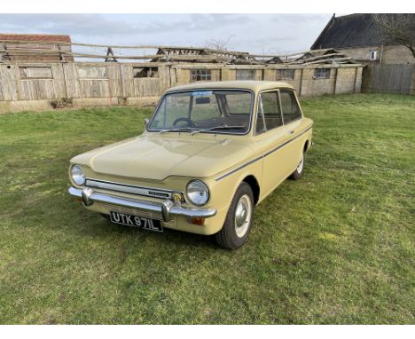 1973 Hillman Super ImpReg. no. UTK 971LChassis no. L3443809041SSAHEngine no. L3443809041SSAHTransmission: ManualMileage: 83,6