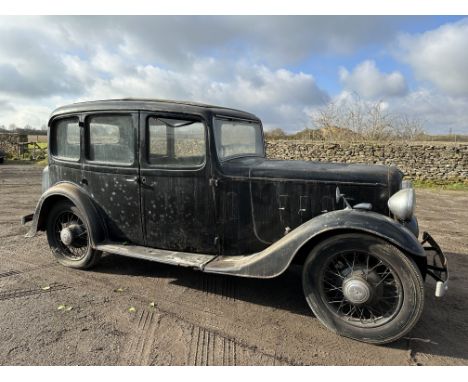 1930s Austin 12/4 SaloonReg. no. BOR 755Chassis no. H/BX 22380Engine no. t.b.aThis is second 1930s Austin 12/4 in our sale, b