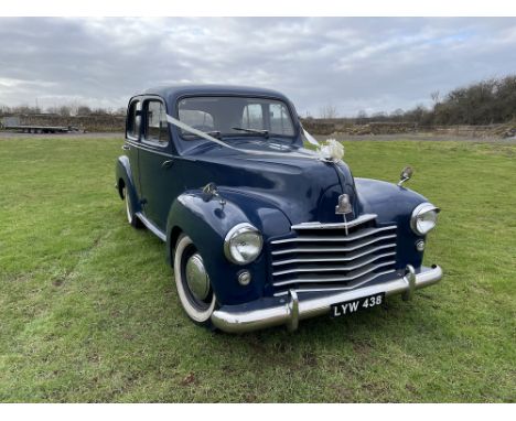 1948 Vauxhall VeloxReg. no. LYW 438Chassis no. LIP72450Engine no. TBCTransmission: Manual&nbsp;The Velox LIP 4 door saloon wa