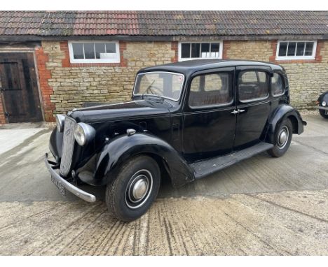 1937 Austin 18/6 York 7-seater saloonReg. no. DOM 485Chassis no. E/RZ51619Engine no. 1FE12311The Austin 18 was introduced in 