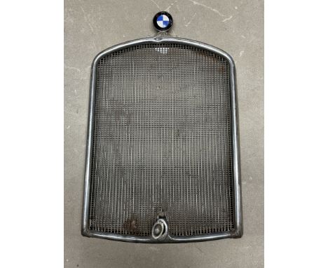 A rare BMW radiator, to suit an Austin 7 made under licence by BMW in Germany, known as the Dixi.