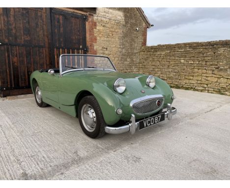 1961 Austin-Healey SpriteReg: VCO87Chassis No. AN5/48796Engine No. 9C-U-H-48504 Started in 1952 as the Donald Healey Motor Co