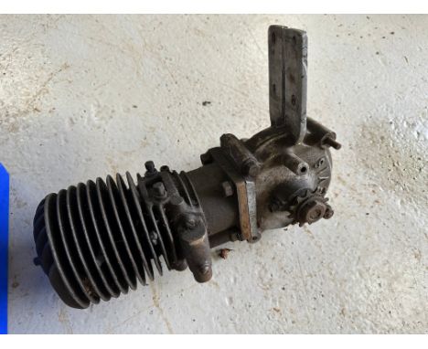 A Levis motorcycle 2-stroke engine, no. 1517C.