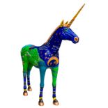 Unicornfest Bristol Art Trail - Peek a Boo Lou Lou! - Maureen La Frenais