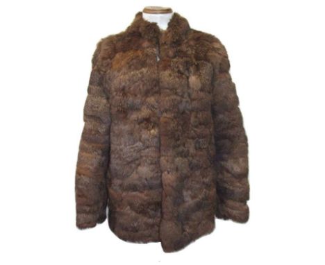 Ladies Vintage Sculptured Coney Fur Jacket, approx. 8/10  CONDITION REPORT 