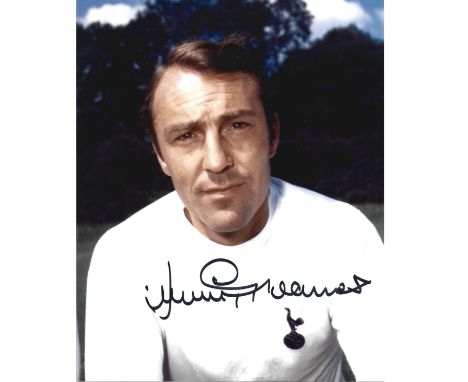 Football Jimmy Greaves signed 10x8 colour photo pictured during his playing days with Tottenham Hotspur. Good condition. All 