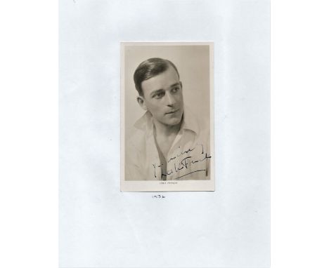 Leslie French, vintage signed 6x4 black and white photograph. French was a British actor of stage and screen who was primaril