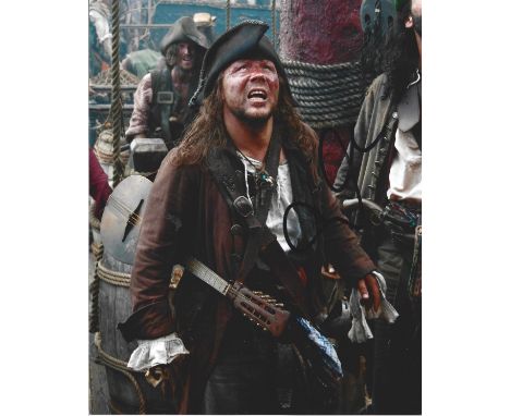 Stephen Graham signed 10x8 Pirates of the Caribbean colour photo. Stephen Joseph Graham (born 3 August 1973) is an English ac