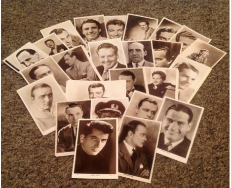 Stage and Screen collection 35 vintage 6x4 black and white photos unsigned from the golden age includes great names such as G