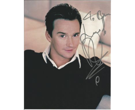 Russell Watson signed 10x8 portrait colour photo. Dedicated. Good Condition. All signed pieces come with a Certificate of Aut