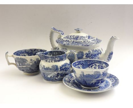 Copeland Spode Italian pattern tea and dinner wares