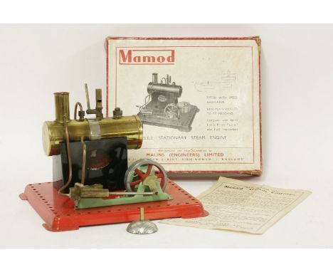A boxed Mamod steam engine