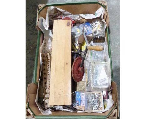 Numerous tools to include hand drills, saws, etc. (3 boxes)